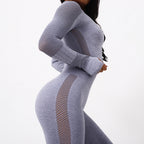 LuxeMotion Seamless Moisture-Wicking Yoga Set