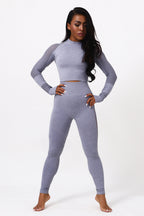 LuxeMotion Seamless Moisture-Wicking Yoga Set