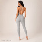 SilhouetteSculpt Backless Slimming Bodysuit for Women