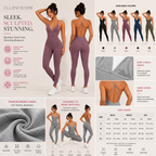 SilhouetteSculpt Backless Slimming Bodysuit for Women