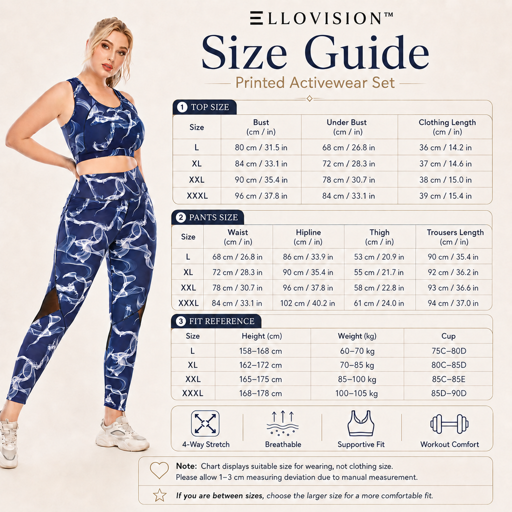 CurveSculpt Plus Size Yoga & Fitness Set