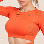 CurveFlex Plus Size Long-Sleeve Yoga Set