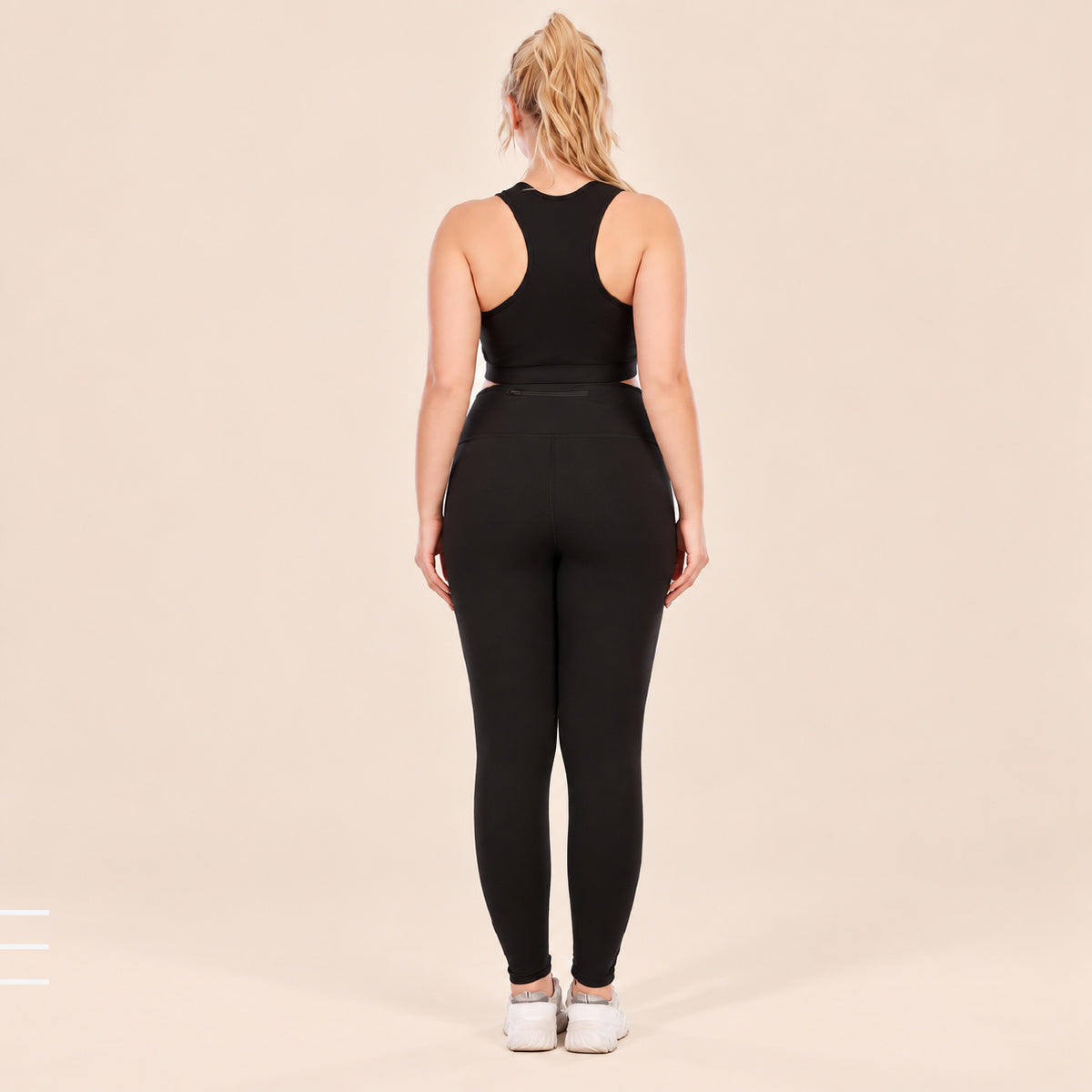 CurveFlex Plus Size Yoga & Fitness Activewear Set