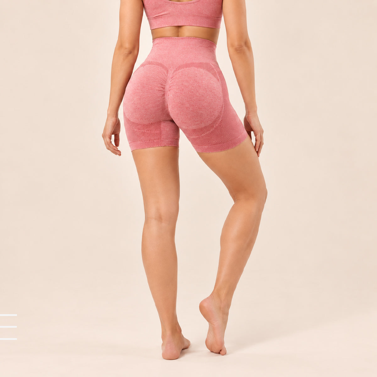 CurveLift High-Waist Quick-Dry Seamless Fitness Shorts