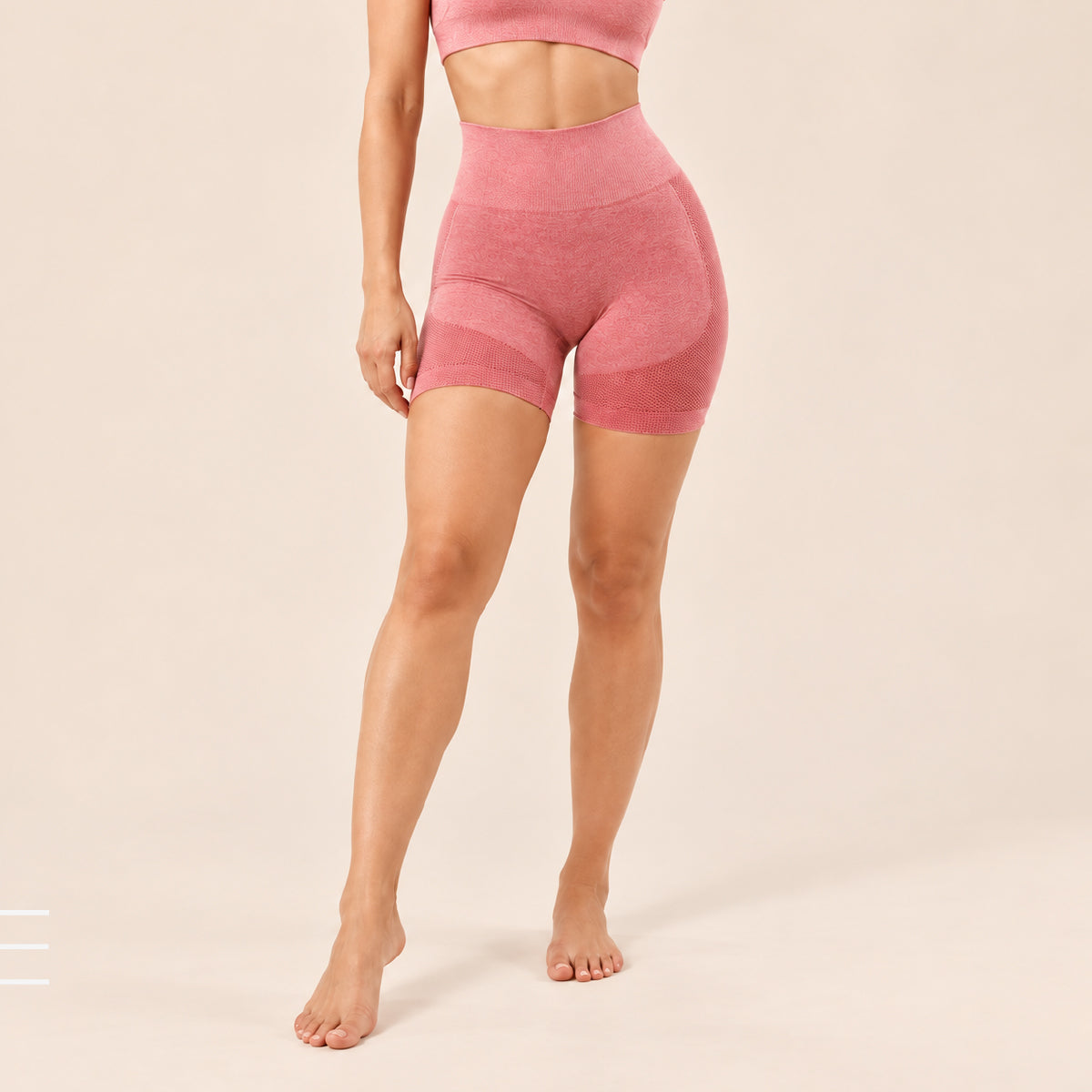 CurveLift High-Waist Quick-Dry Seamless Fitness Shorts