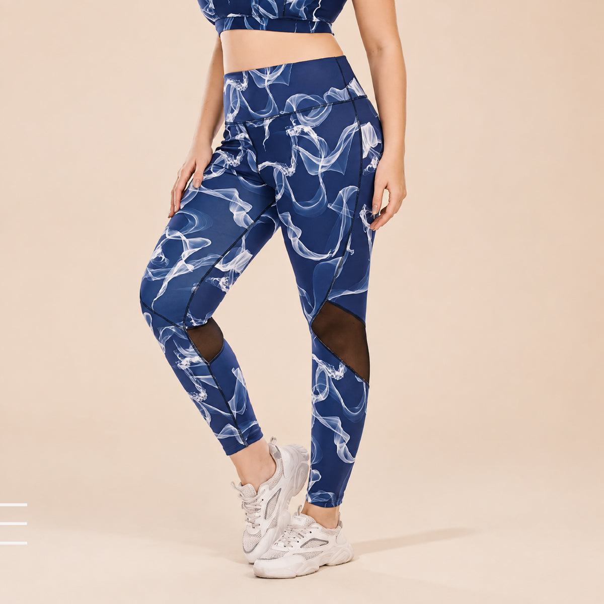 CurveSculpt Plus Size Yoga & Fitness Set