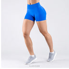 FlexLuxe Seamless High-Waist Yoga Shorts