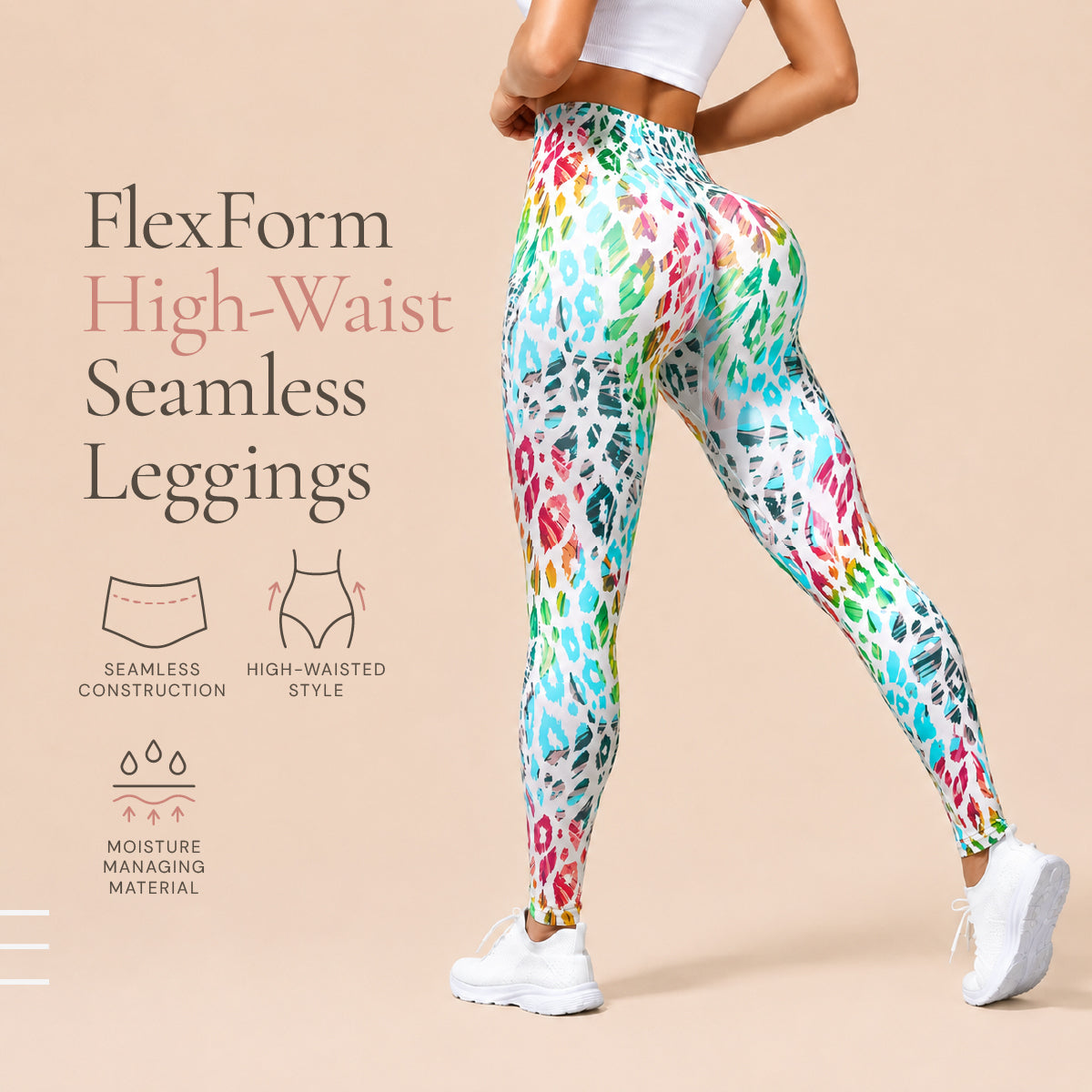 FlexForm High-Waist Seamless Leggings