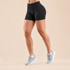 FlexLuxe Seamless High-Waist Yoga Shorts