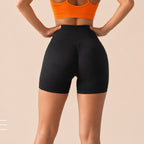 FlexLuxe Seamless High-Waist Yoga Shorts