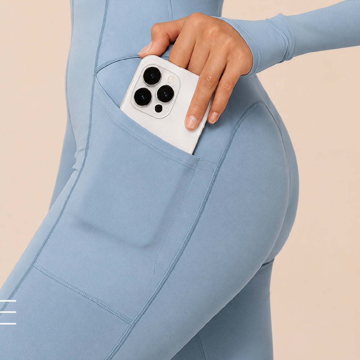 FlexMotion Contrast Active Jumpsuit