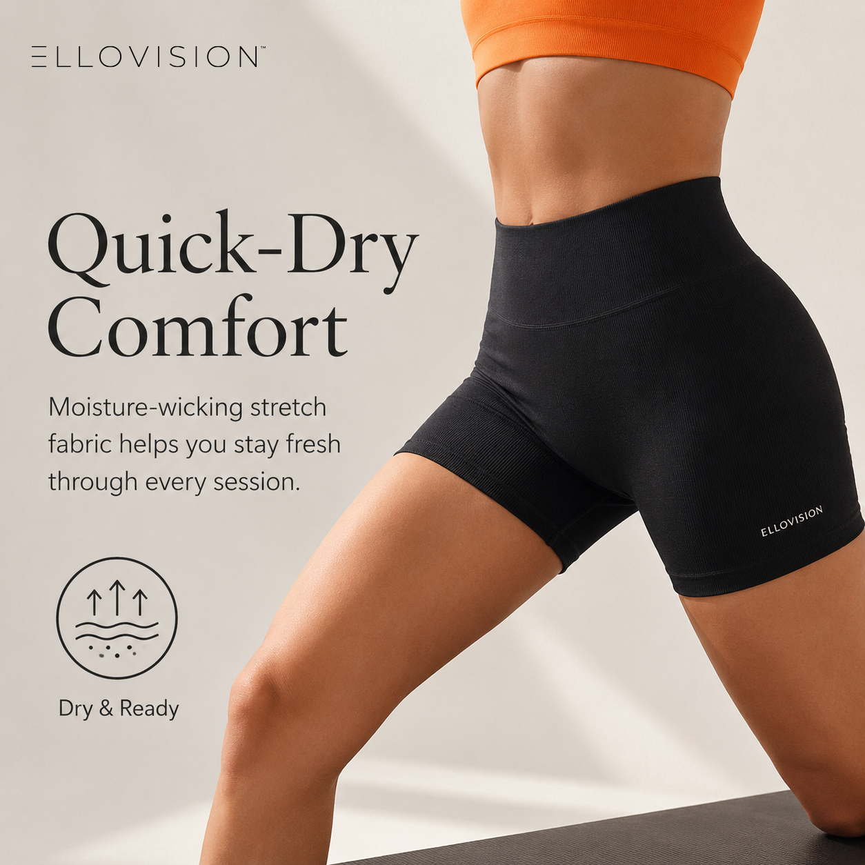FlexFlow Seamless Yoga Shorts