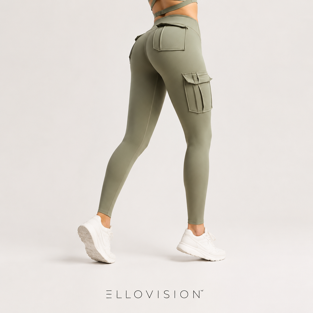CurveLift High-Waist Pocketed Scrunch Leggings