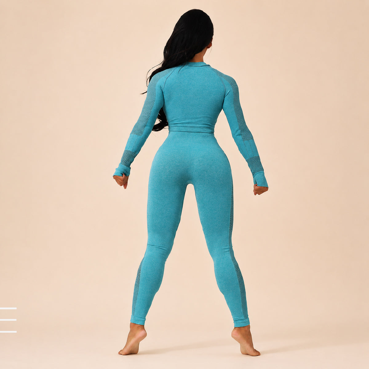 LuxeMotion Seamless Moisture-Wicking Yoga Set