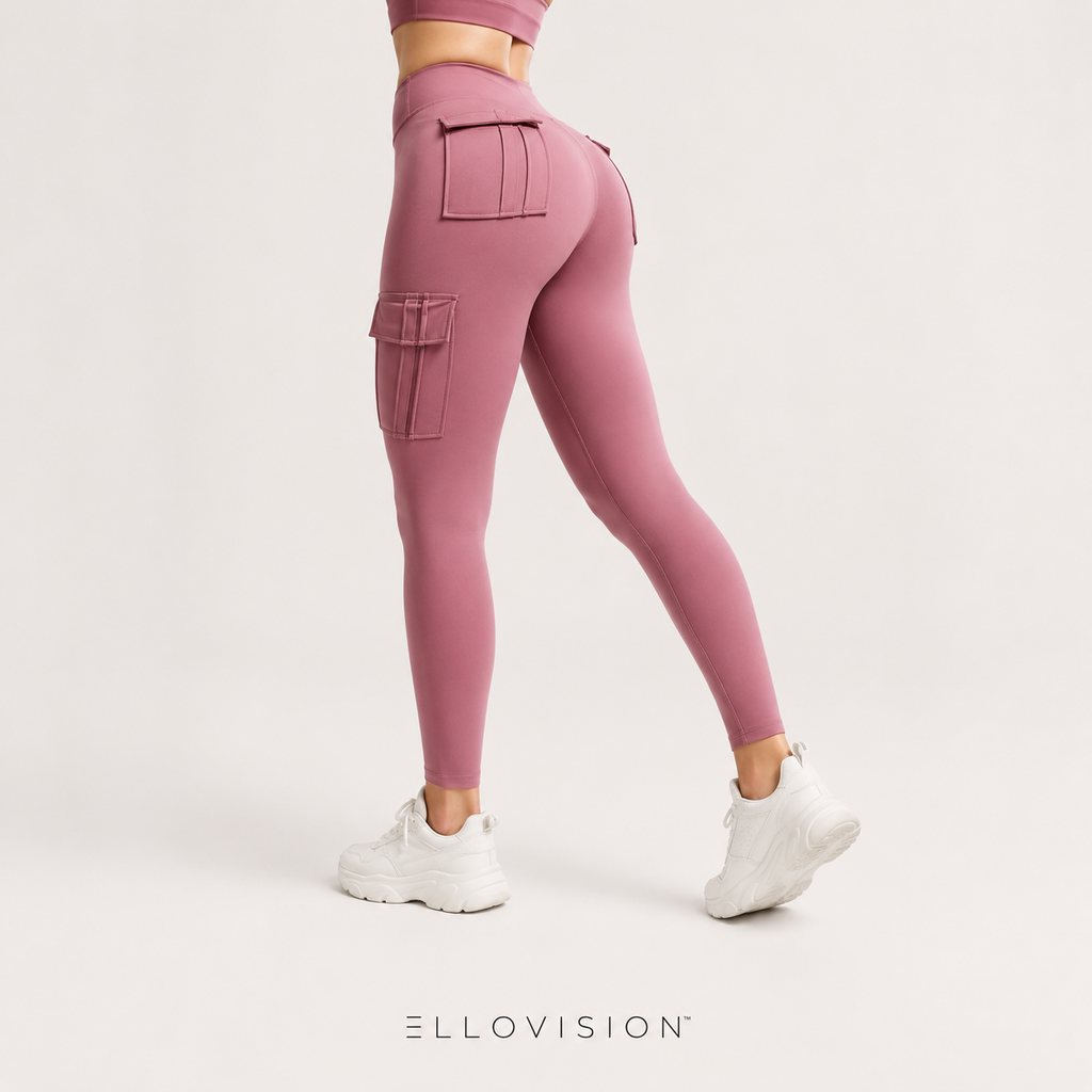 CurveLift High-Waist Pocketed Scrunch Leggings