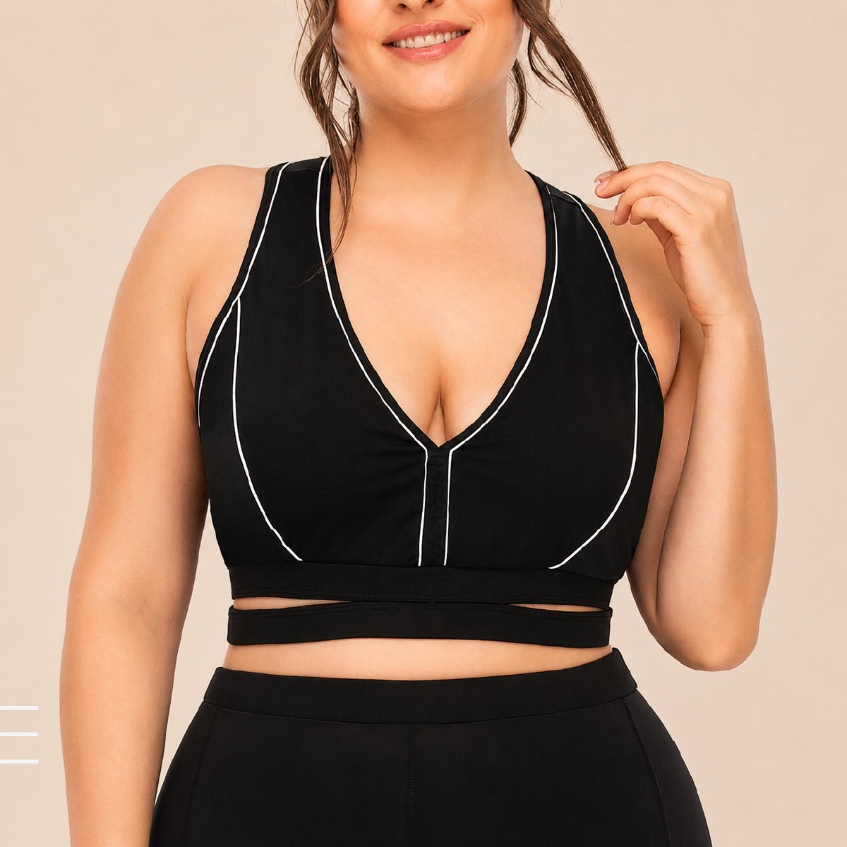 SculptFlex Plus Size Seamless Yoga Set