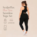 SculptFlex Plus Size Seamless Yoga Set