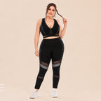 SculptFlex Plus Size Seamless Yoga Set
