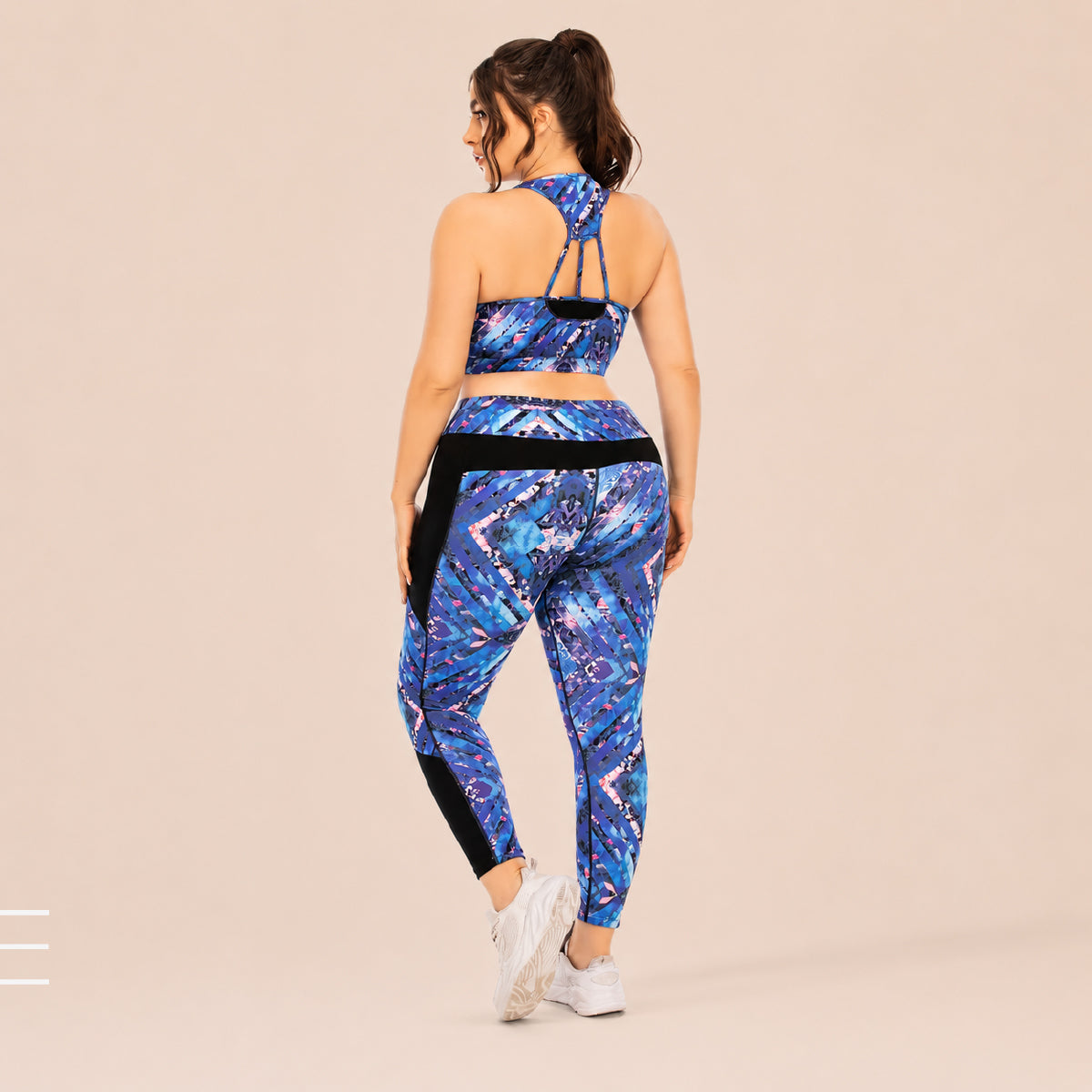SculptMotion Plus Size Yoga & Gym Activewear Set