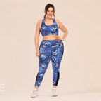 SculptMotion Plus Size Yoga & Gym Activewear Set
