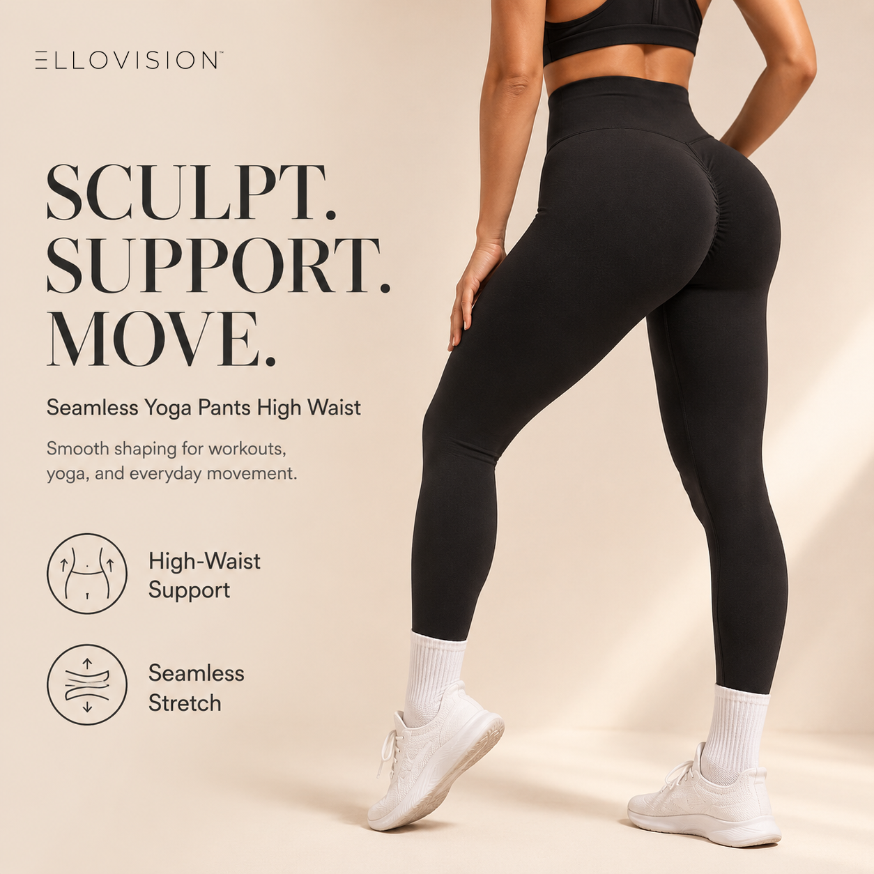 Seamless Yoga Pants High Waist