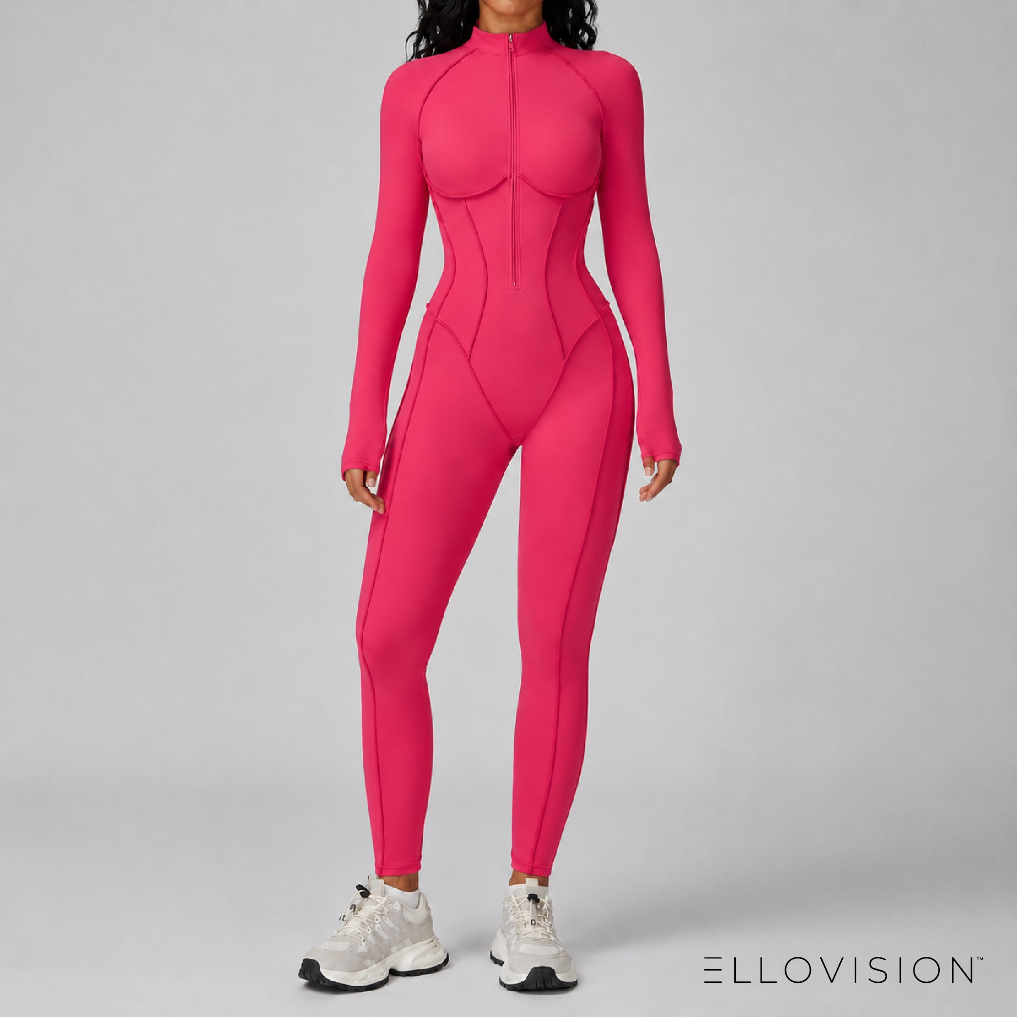 Stand Collar Jumpsuit