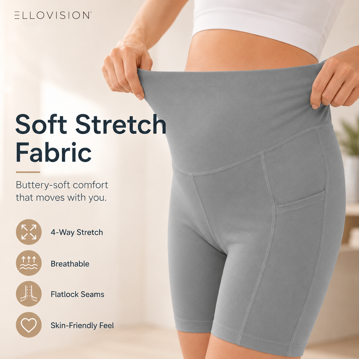Yoga Maternity Active-wear shorts