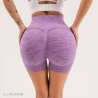 CurveLift High-Waist Quick-Dry Seamless Fitness Shorts